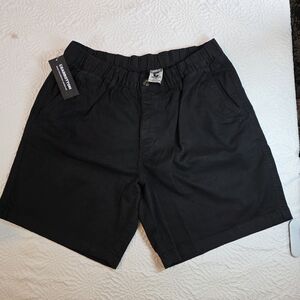 NWT Bearbottom Men's Stretch Chino Shorts - Black - L